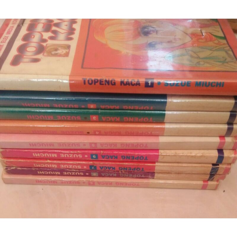 Preloved komik Topeng kaca comic set second