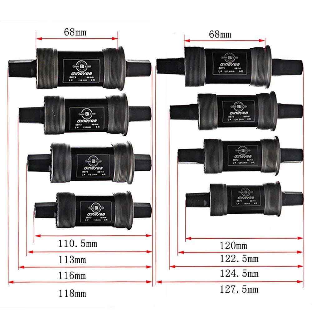 Lanfy Braket Bawah Sepeda Road Bike Bicycle Parts Spindle C Engkol Sumbu Quare Lubang Bawah As Square Bottom Bracket