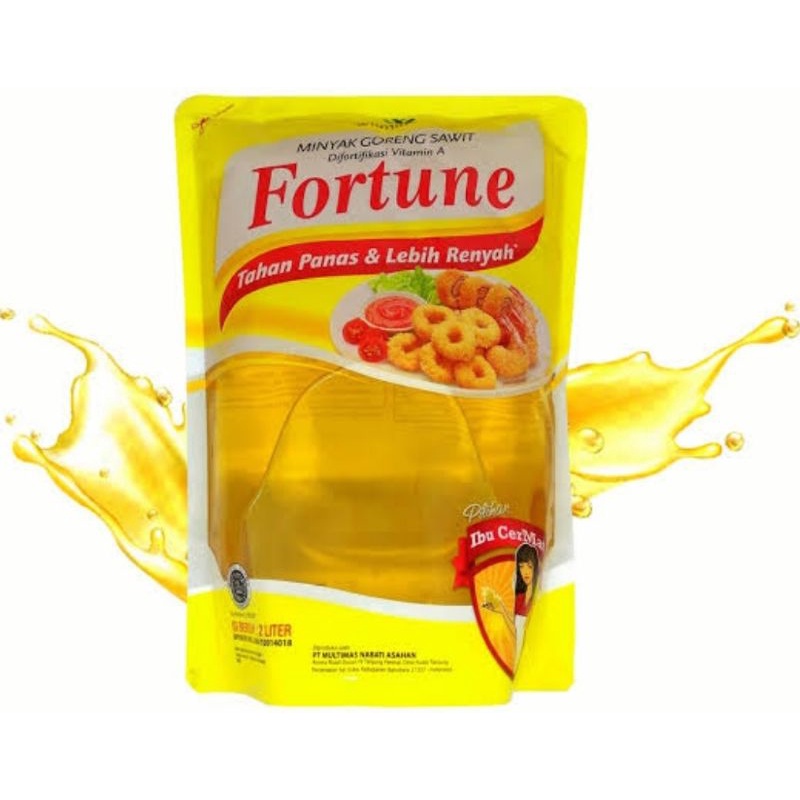 

Minyak Goreng Fortune 2 Liter Pouch (2000ML) Extra