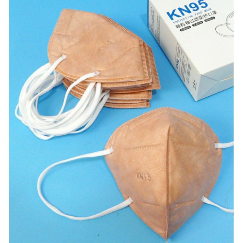 Masker Duckbill Warna Artis Nagita KN95 BFE 95% Wajah Kesehatan 5ply kemasan satu satu warna