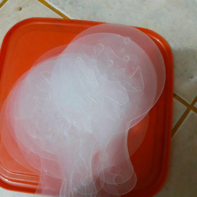 [bayar Di Tempat]stensil Seni Diy: 16pcs Cetakan Template Kreatif Untuk Dekorasi Kopi Kapucino Latte