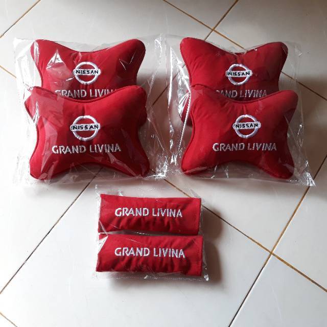 Bantal Mobil Nissan Grand Livina aksesoris mobil nissan grand livina