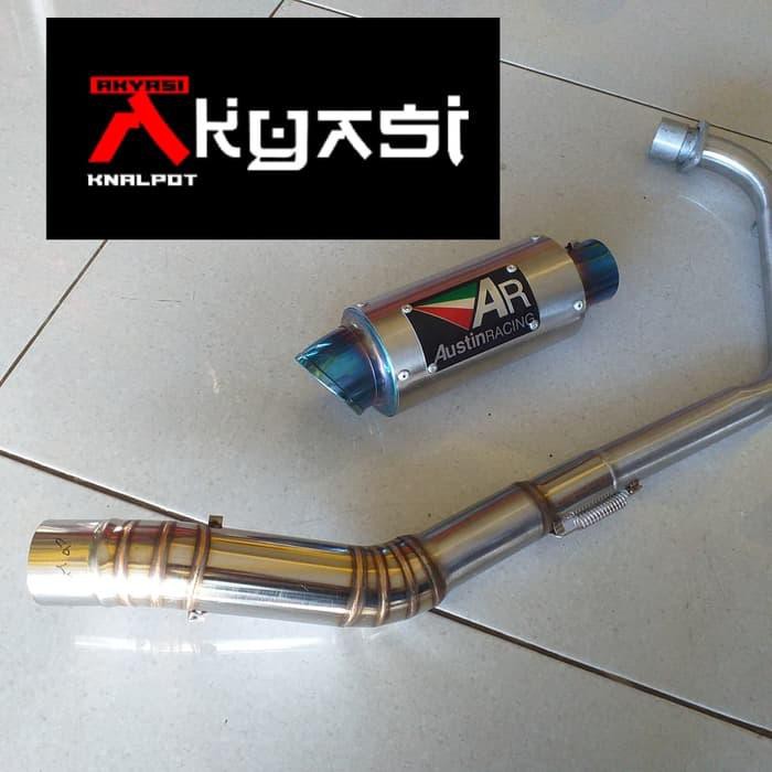 Knalpot Austin Racing Fullsystem CBR150 R15 GSXR150 Vixion Xabre dll