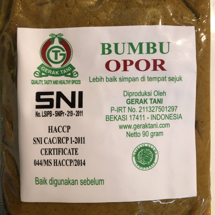 

Instan-Masak-Bumbu- Bumbu Gerak Tani Opor -Bumbu-Masak-Instan.