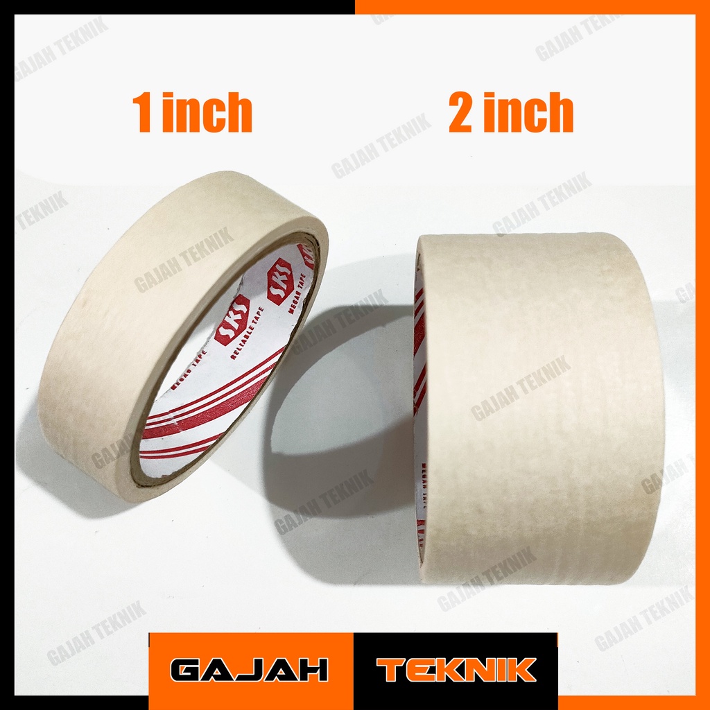 

Lakban Kertas Masking Tape 1 2 Inch Himaru