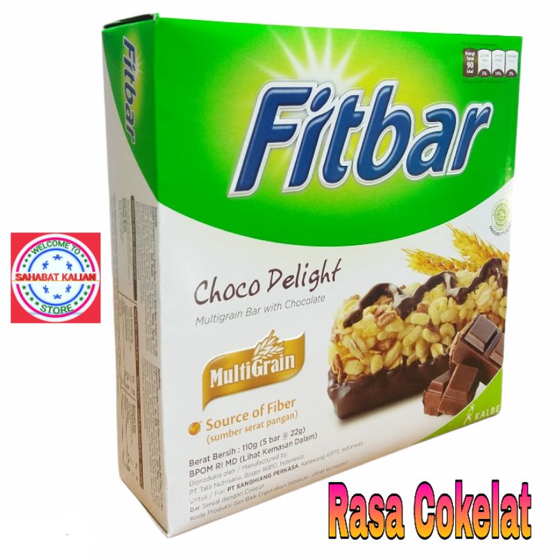 

FITBAR COKLAT 20gr 2 BOX ISI 10 PCS