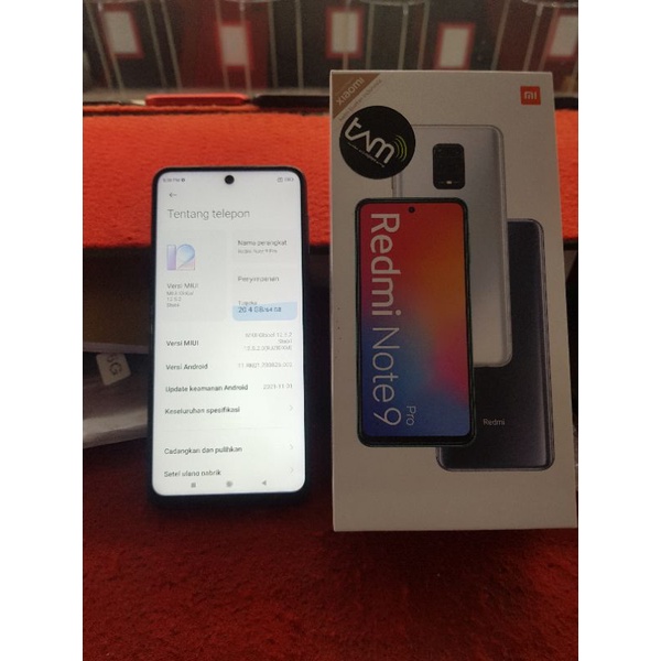 xiomi note 9pro 6/64