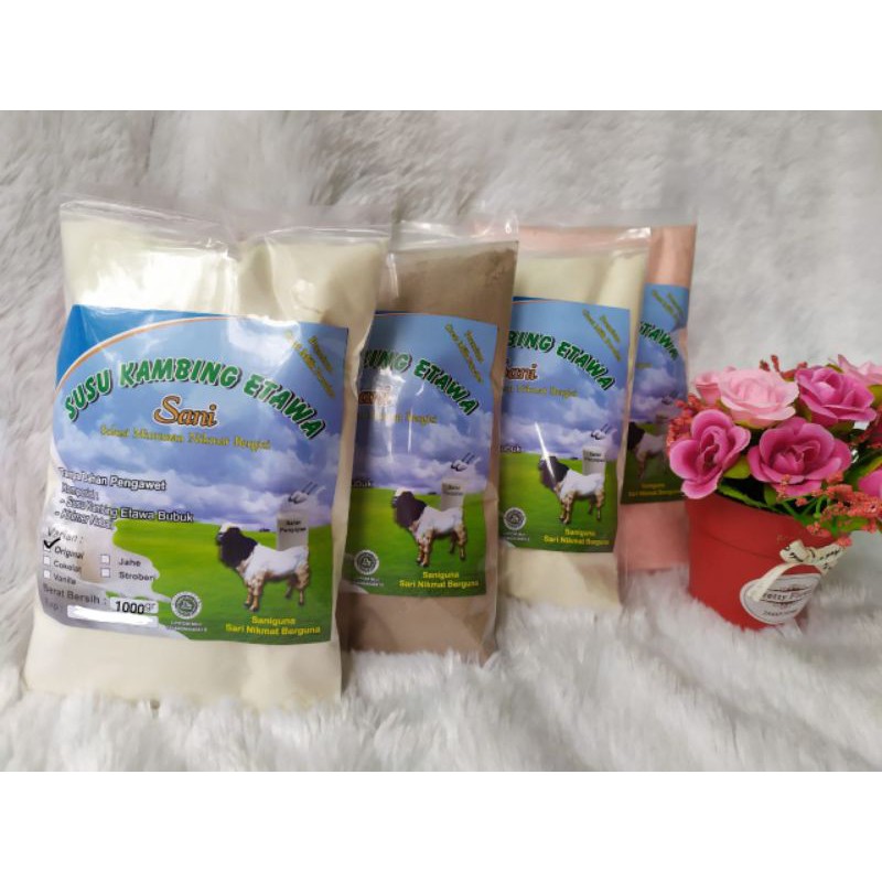 

Susu Kambing Etawa bubuk grade 2 1000g