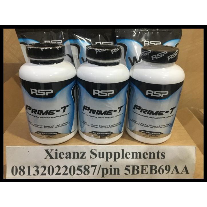 

DISKON TERBATAS !!! TESTOSTERON BOSTER RSP PRIME -T 120TAB TERLARIS