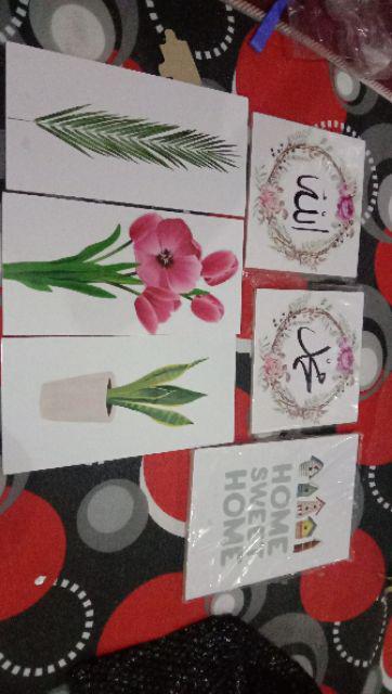 Hiasan Dinding Poster Kayu Al-191