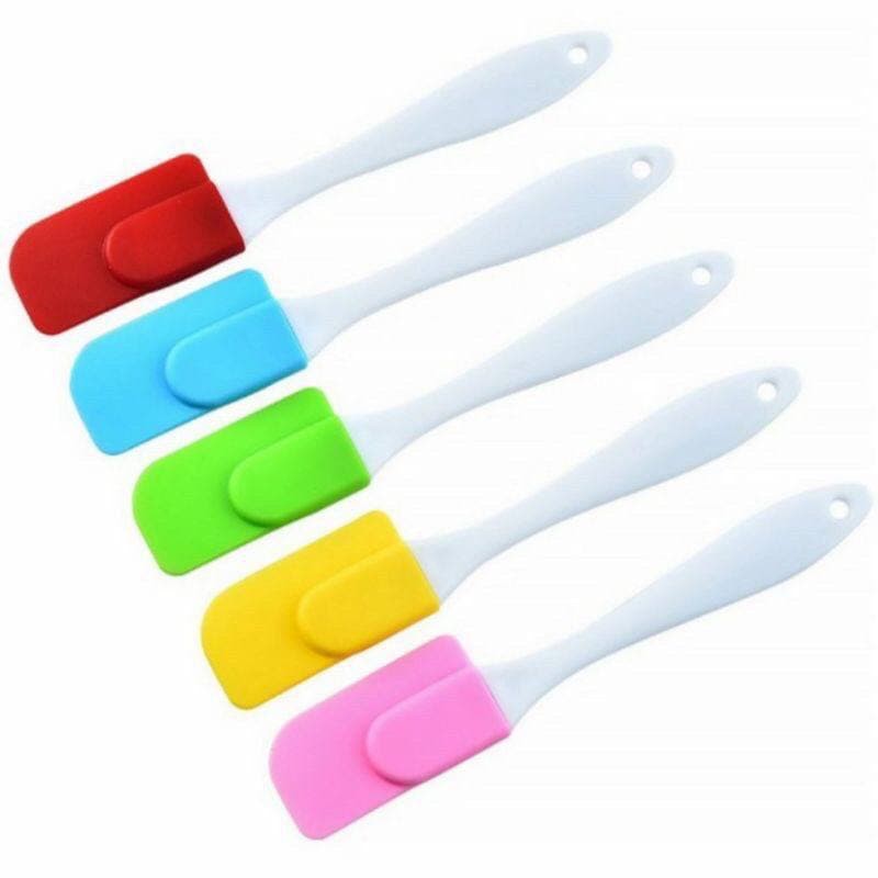 SPATULA MINI MURAH SILIKON SPATULA PRAKTIS / Spatula Pengikis Kue Mini SEPATULA ALAT DAPUR [KECIL)-4