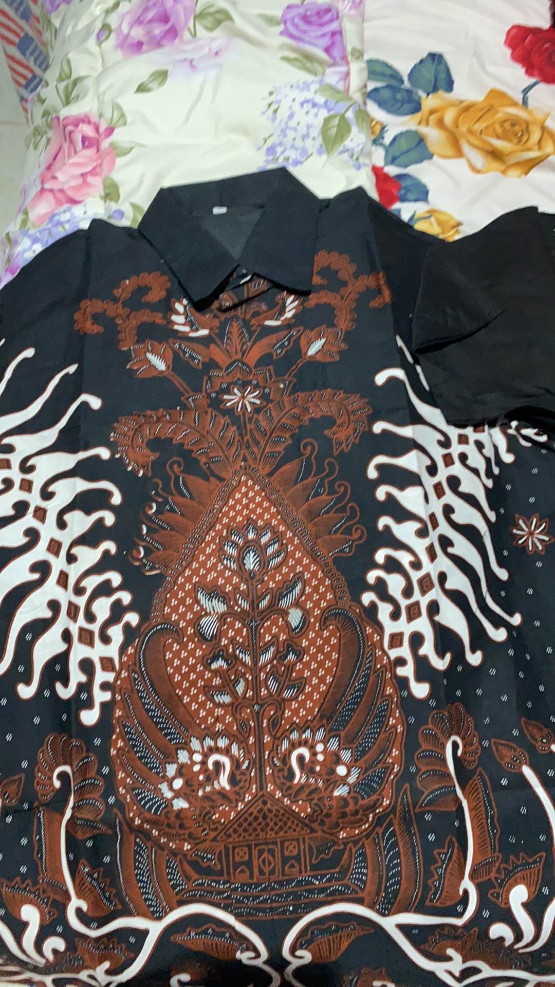 Atasan Kemeja Batik Pria Lengan Pendek Premium Rafanial Pen Full Furing Rajasakti Solo Ori