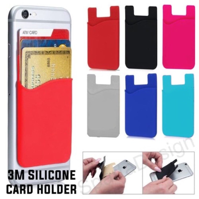 Card Holder / Dompet Kartu ATM / E TOLL tempelan HP tempat kartu kredit