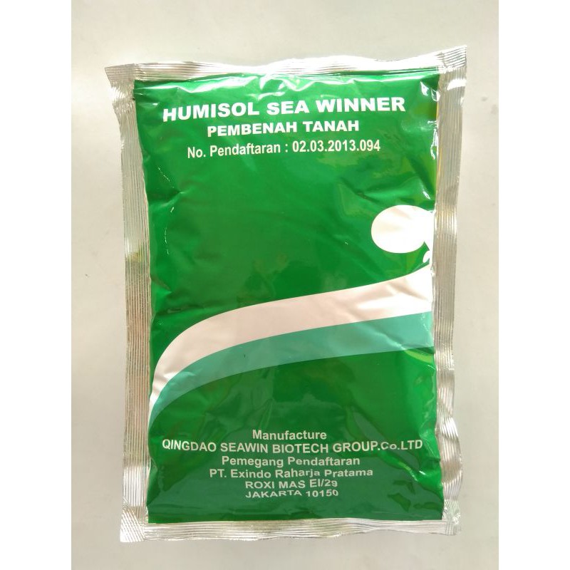 Jual Humisol Sea Winner Gram Asam Humat Pembenah Tanah Humic Acid