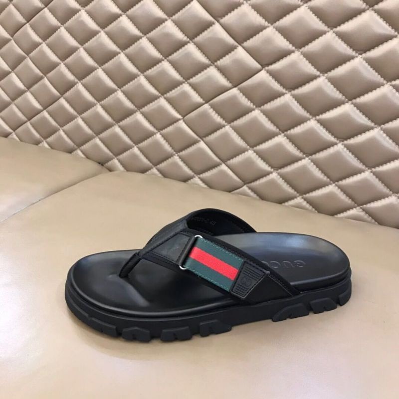 sandal pria jepit gucci gg gc sendal cowok branded New model mirror quality