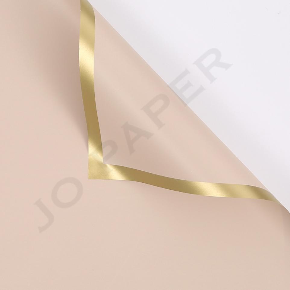 

✰BIG SALE✰ [5 LEMBAR] Flower Wrapping Paper Varian List Gold Solid Emas Kertas Buket Bunga Cellophan