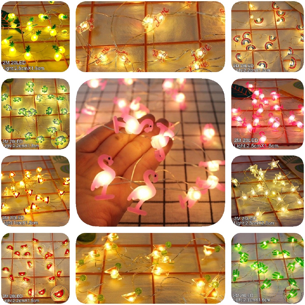 ins Popular LED String/lampu hias Untuk Kamar Anak,Ulang Tahun,Pesta,Pernikahan/lampu dekorasi Natal