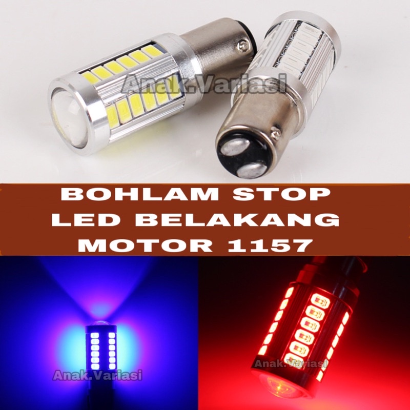 BOHLAM STOP BELAKANG MOTOR/LAMPU LED STOP MOTOR/LAMPU REM BELAKANG/BOHLAM STOP BAYONET/BOHLAM REM MO