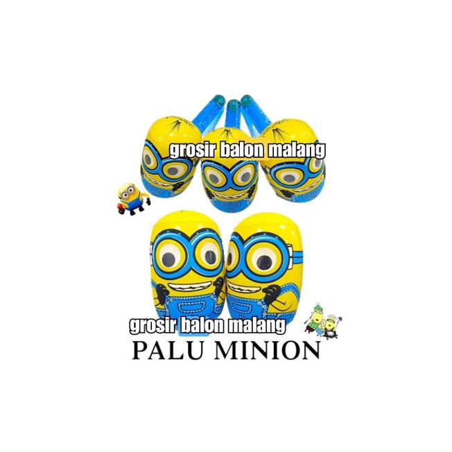 palu pentung pentungan tiup tiupan pvc minion kecil