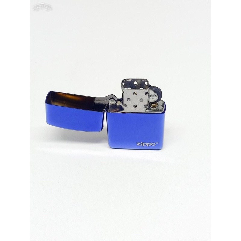 Korek Zppo Blue Ice Korek Zippo Croum Biru Korek Premium