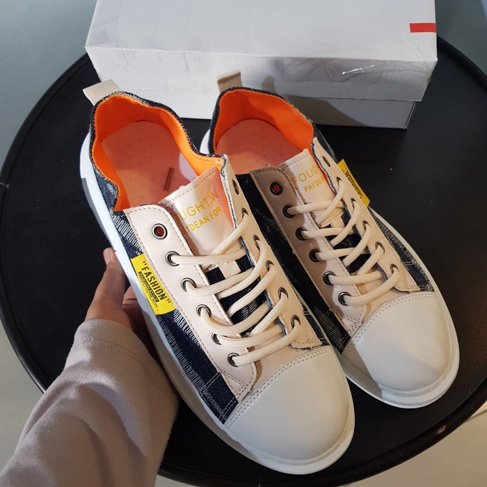 BISA COD! Sepatu Sneakers Kasual Pria Sepatu Import Terbaru Kekinian 117007