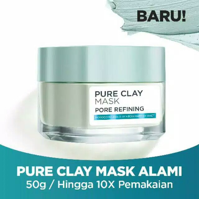 Loreal Pure Clay Mask 50gr (L'oreal Paris)