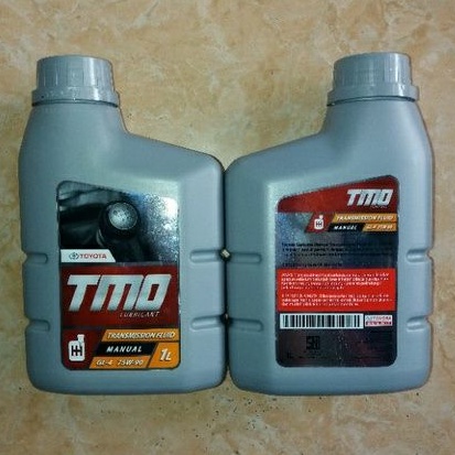 OLI MTF TRANSMISI MANUAL TMO SAE 75/90 1LITER,PELUMAS  GEAR,GARDAN TRANSMISI TOYOTA.