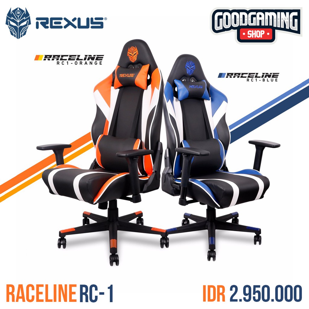 Rexus Rc 1 Raceline Gaming Chair Shopee Indonesia Rexus Rc 1 Raceline Gaming Chair Shopee Indonesia