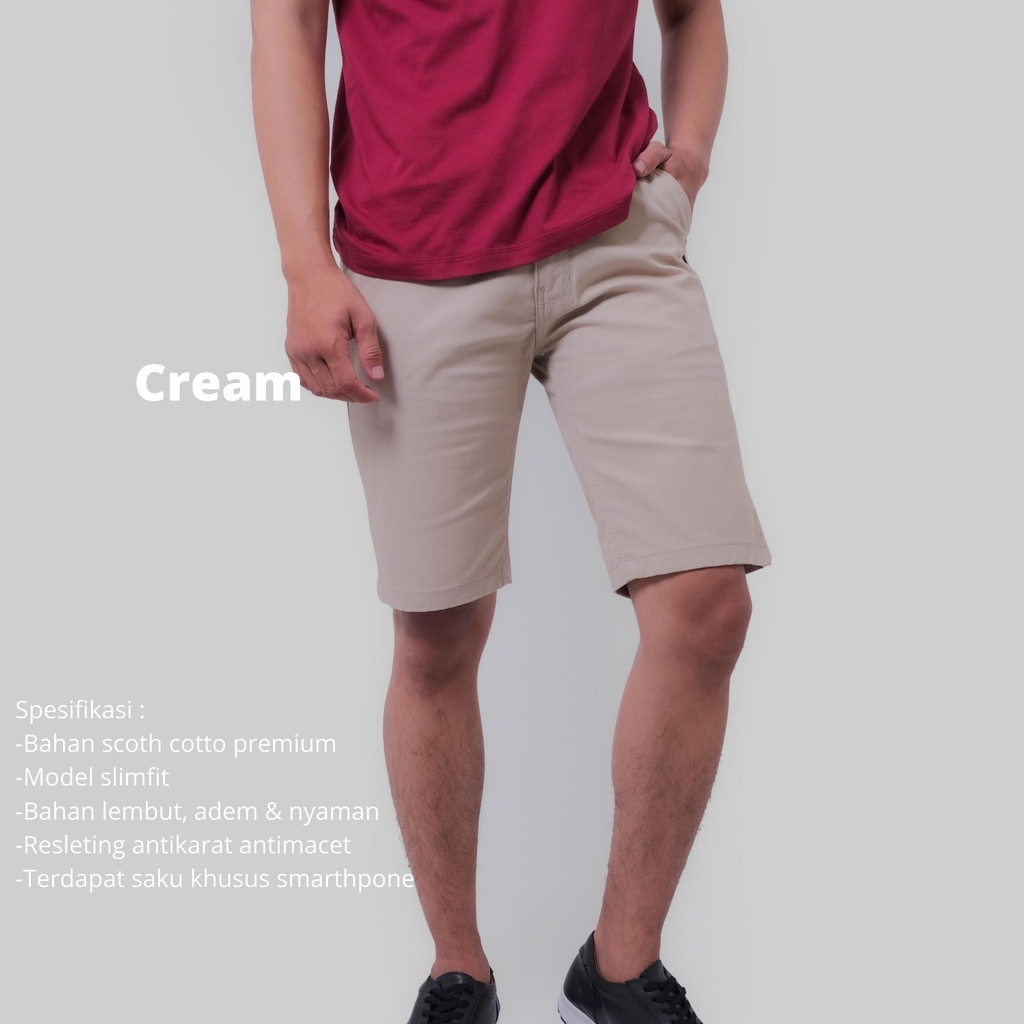  Celana Chino Pendek Premium  BAPIN Shopee Indonesia