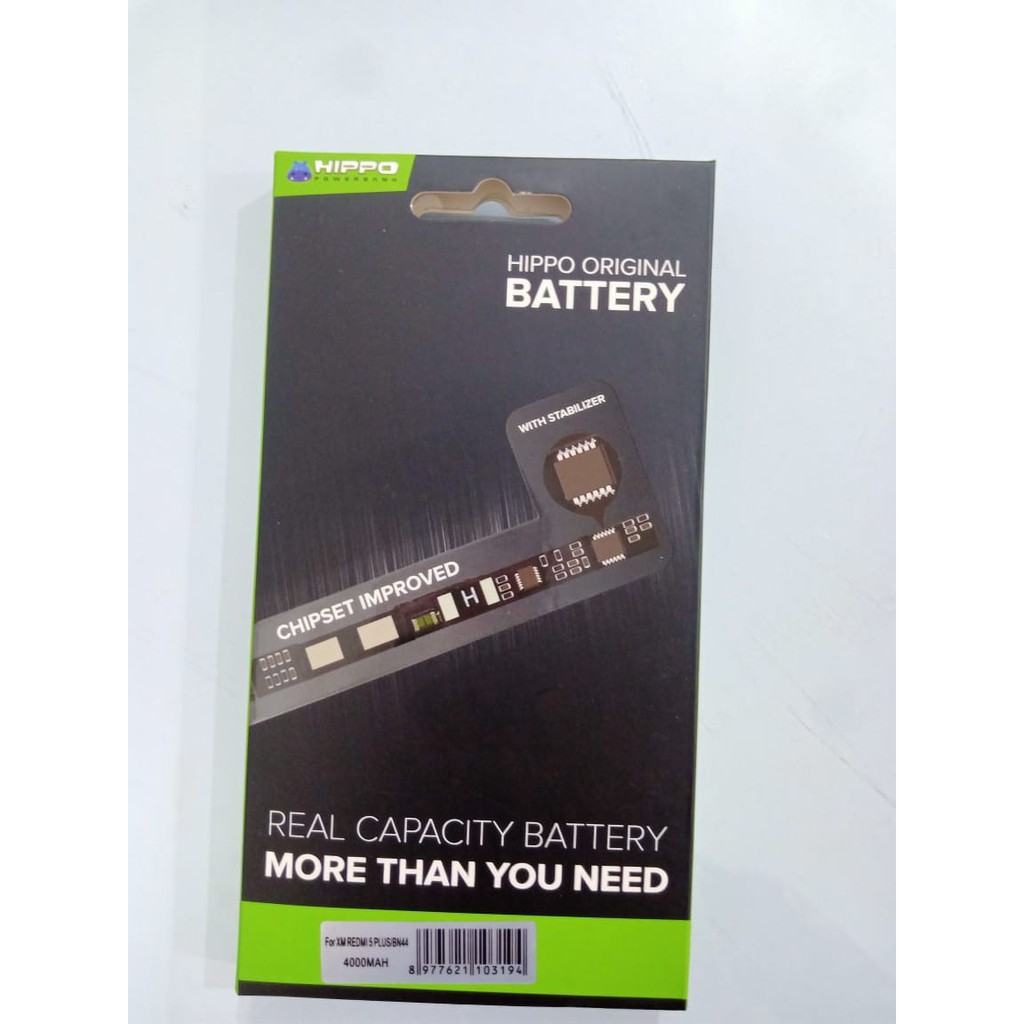 Baterai Batere Battery HIPPO Xiaomi REDMI 5 PLUS BN44 BN 44 BN-44
