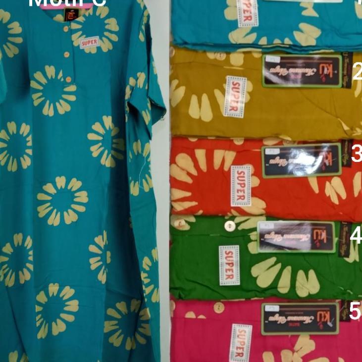 ❊ Daster Kencana Ungu LD150 Jumbo L5 Cap Label Hitam ☺