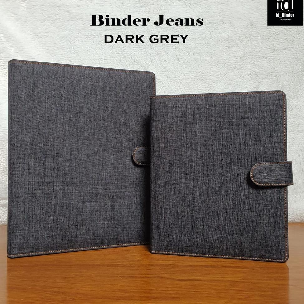 

➼Laris BINDER BAHAN JEANS/DENIM 9 WARNA PILIHAN A5 DAN B5 69 ❉