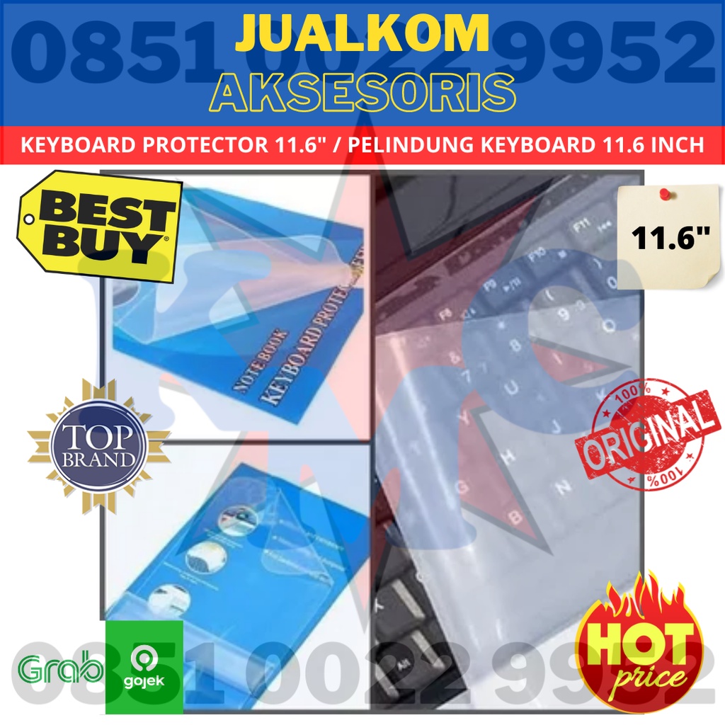 KEYBOARD PROTECTOR 11.6&quot; / PELINDUNG KEYBOARD 11.6 INCH