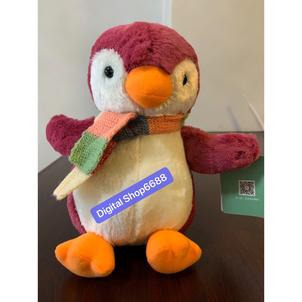 BONEKA ANAK PINGUIN 5 MACAM WARNA LEMBUT UKURAN TINGGI 24 CM