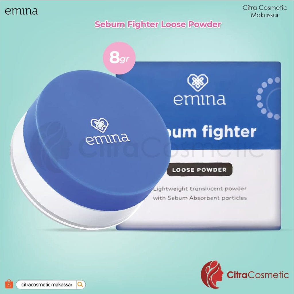 Emina Sebum Fighter Loose Powder 8G