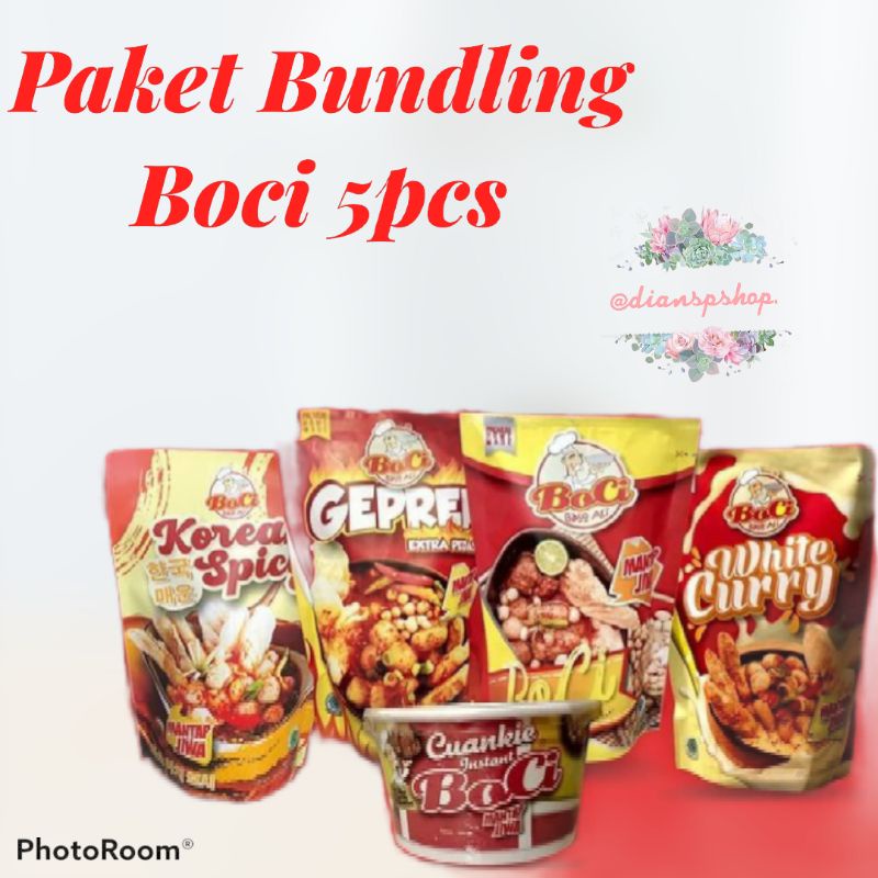 Jual Paket Bundling Boci Baso Aci Mantap Jiwa Garut Isi 5 Shopee