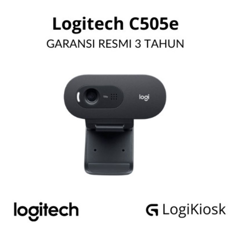 WEBCAM LOGITECH C505 HD ORIGINAL( VERSI PENGGANTI LOGITECH C615, C525, B525, C922 dan C925e )