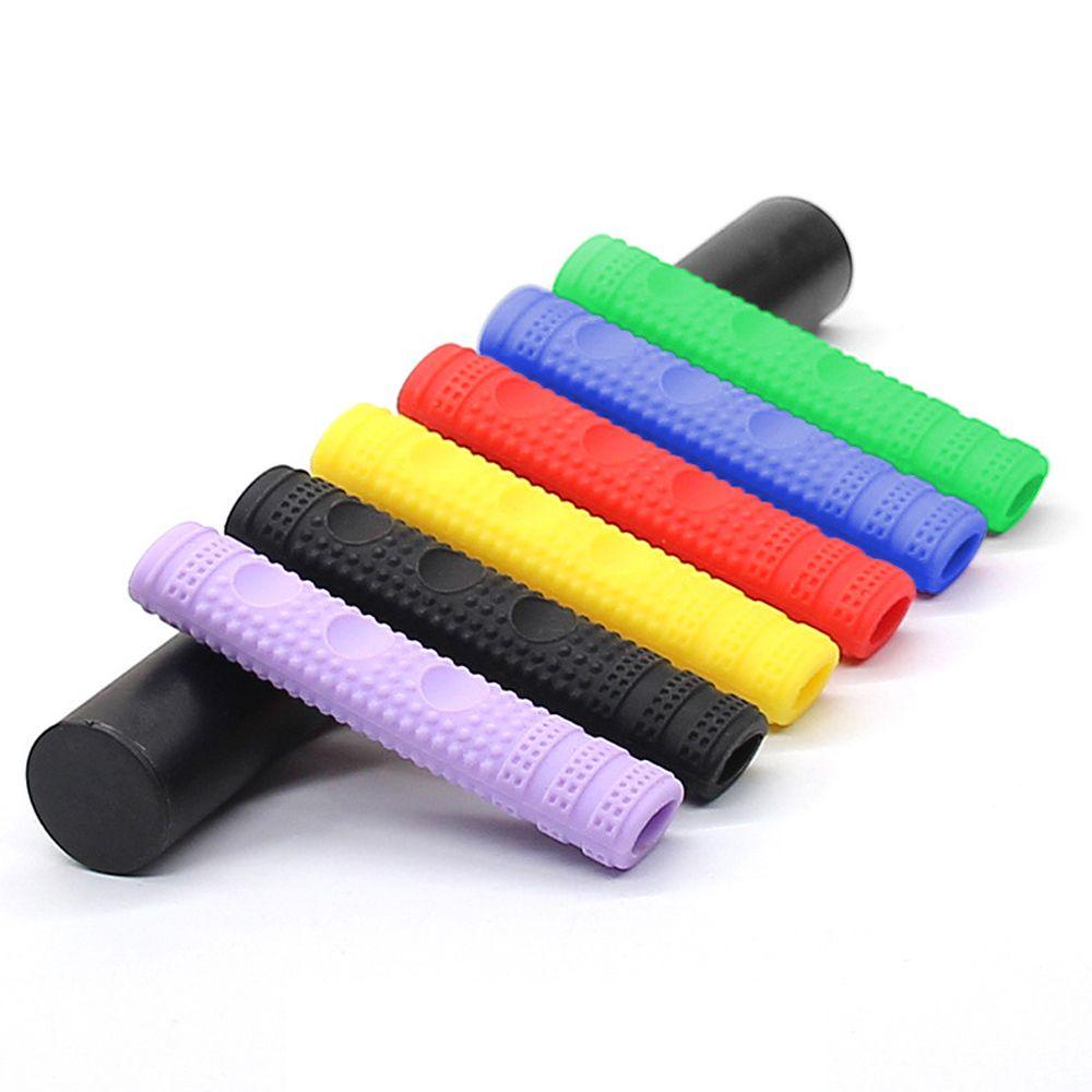 Lanfy Penutup Tuas Rem Sepeda Stang Grips Non-slip Aksesoris Sepeda MTB Sepeda Silikon Penutup Pelindung