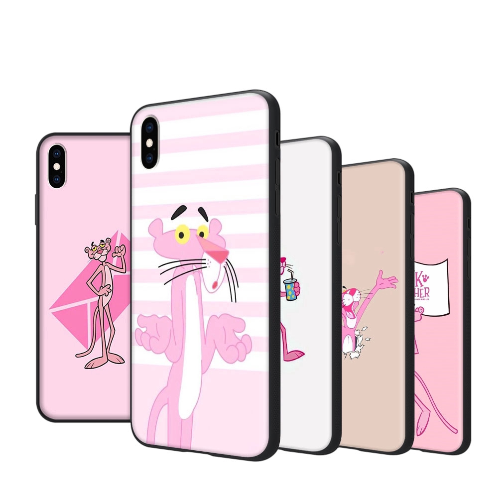 Casing Gambar Pink Panther Untuk Iphone 5 5s 6 6s Plus 7 8 Se X Xr Xs Max Shopee Indonesia