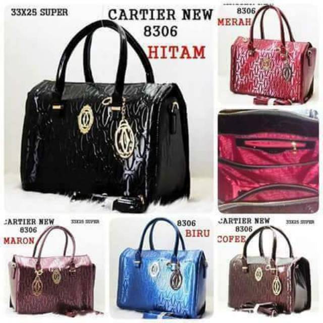 Tas Wanita Cartier New 8306 Free Gantungan