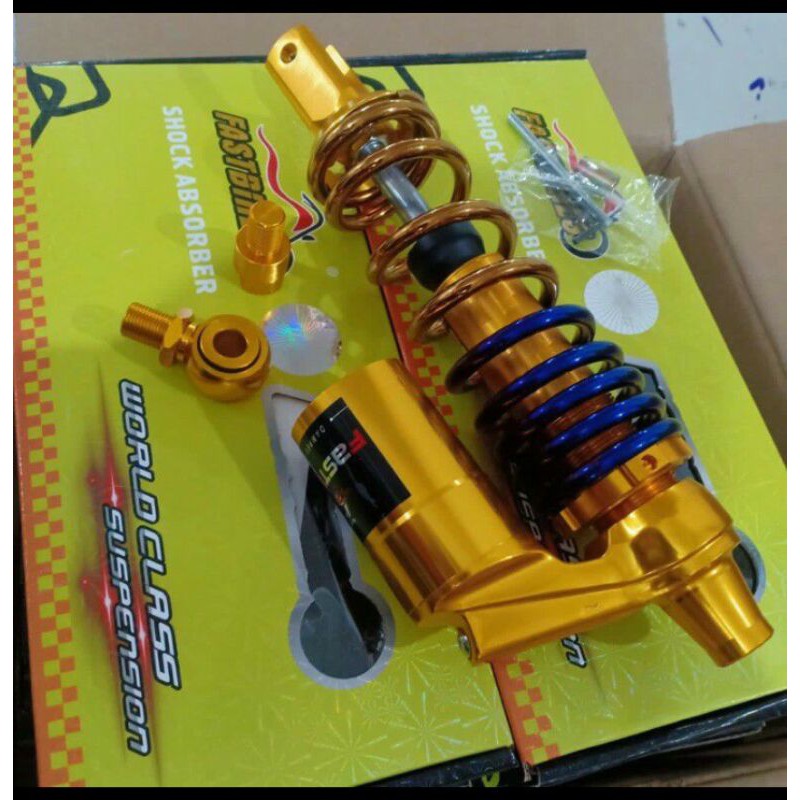 Shock Shockbreaker tabung atas gold series + plus anting motor/ Universal Semua motor matic