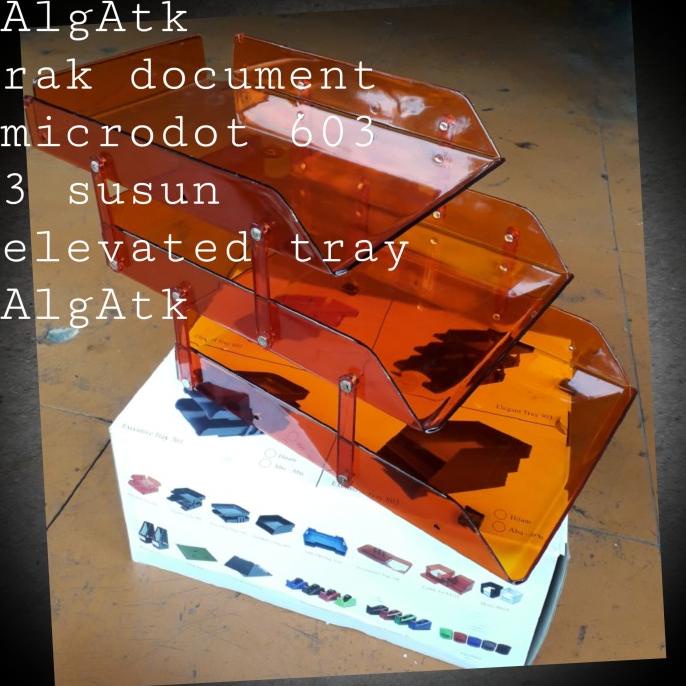 

TERBARU MICRODOT. ELEVATED TRAY 603. RAK BUKU,BERKAS DAN DOKUMEN. ( PACKING AMAN )
