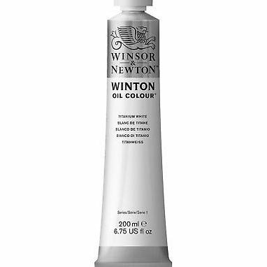 

Winton Oil Colour 200ml TITANIUM WHITE Winsor & Newton