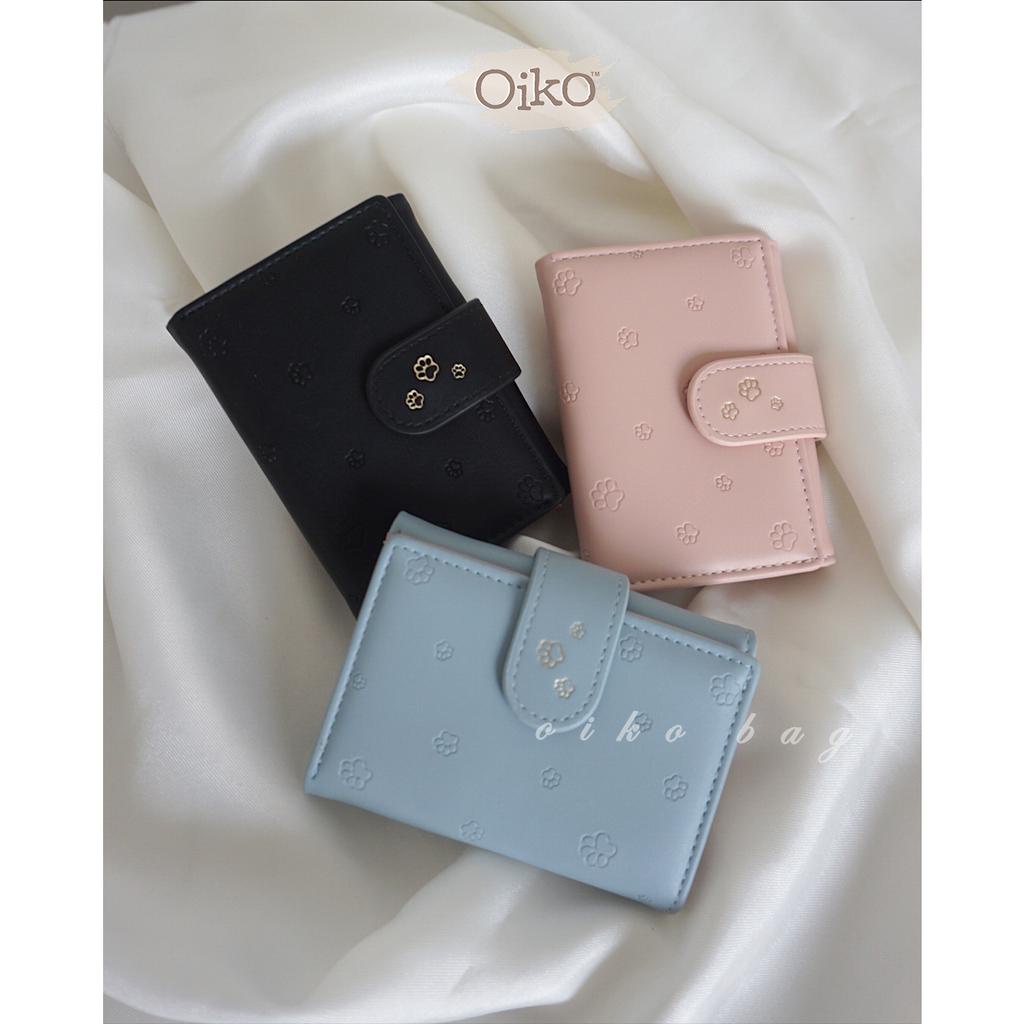 DOMPET WANITA KECIL OIKO PUPPY WALLET / DOMPET LIPAT / CARD HOLDER / DOMPET KARTU / DOMPET LUCU