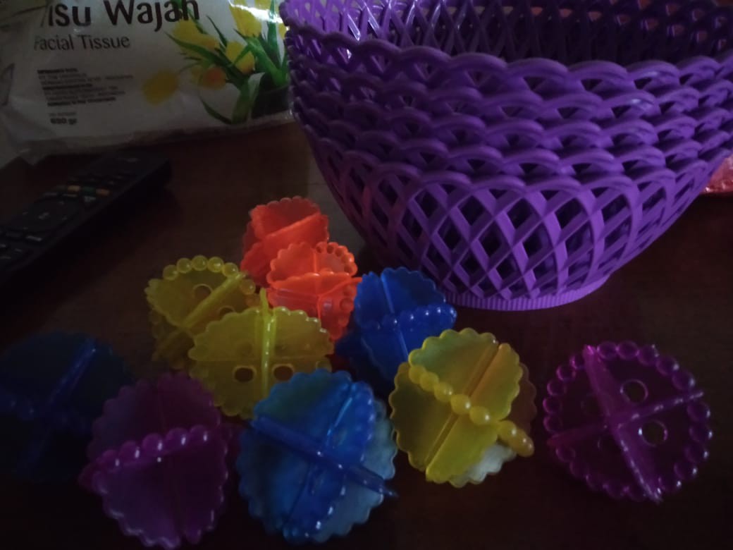 Keranjang Buah Sayur Plastik Orchid M 5519