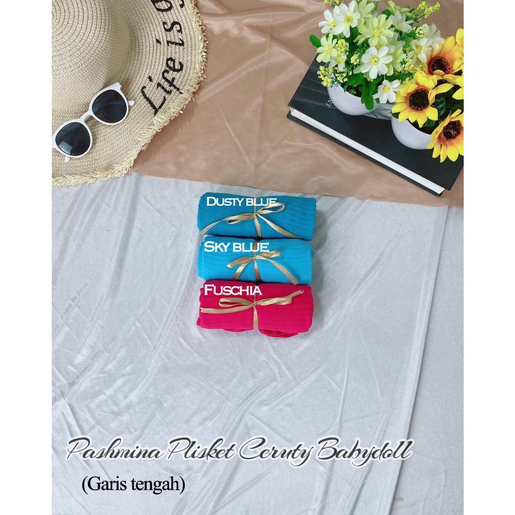 Pashmina Plisket Ceruty Babydoll