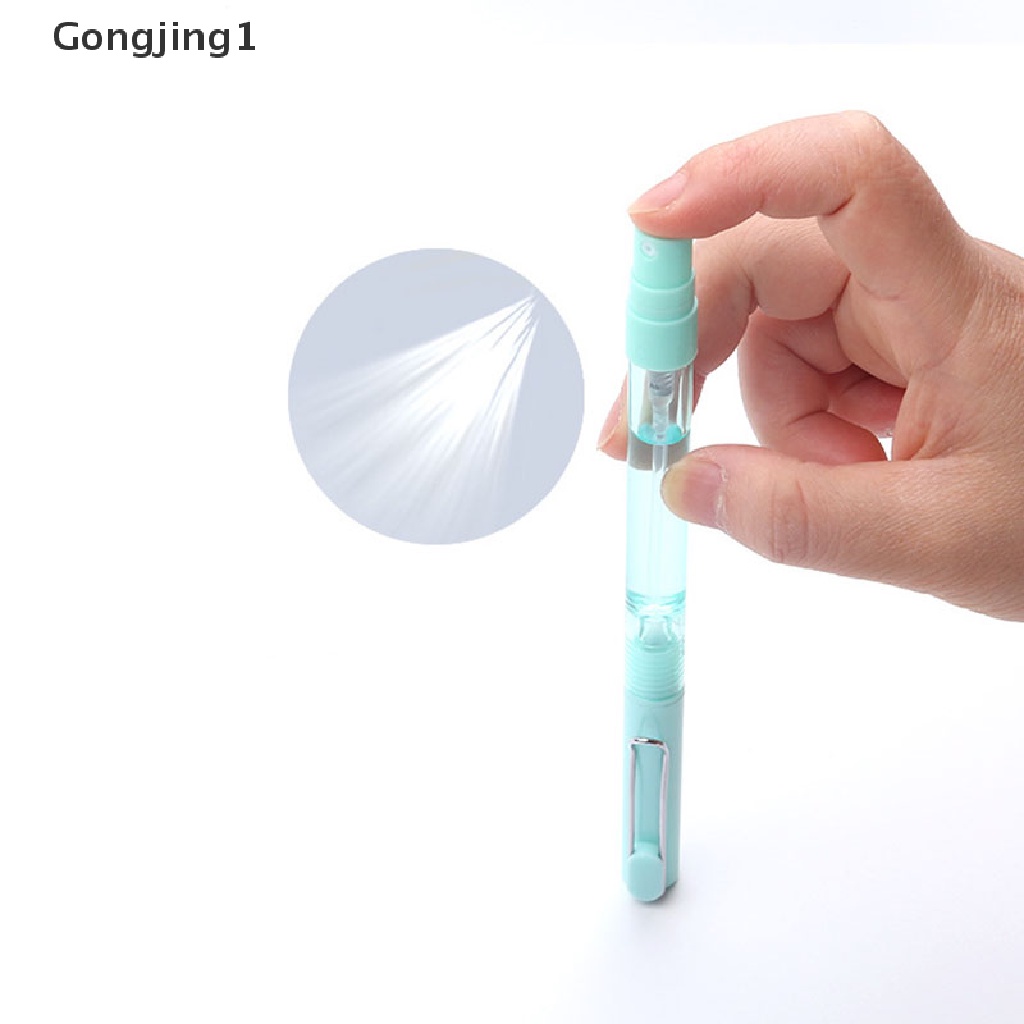 Gongjing1 10ml Pen Gel Spray Kosong Portable Dapat Diisi Ulang