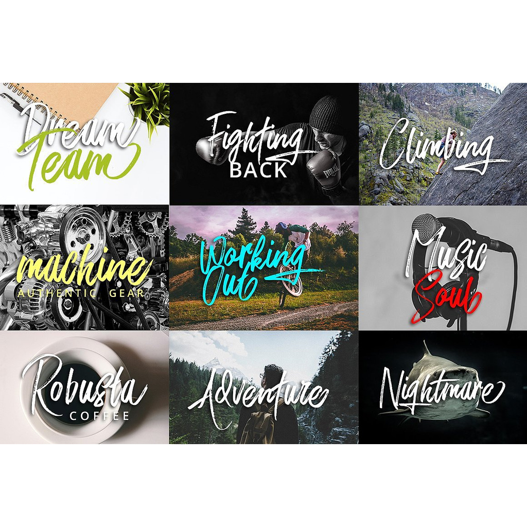 52 Font Bundle Premium