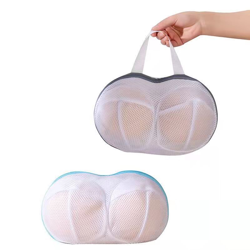 (BOW) Tempat Bra Pakaian Dalam / Keranjang Kantong BH Sarung Jaring Mesin Cuci