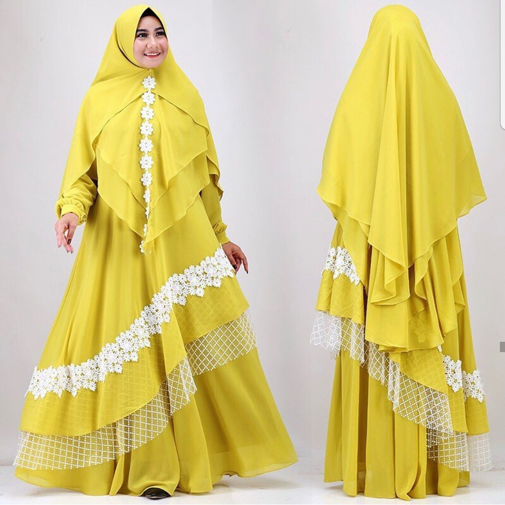 BISA COD | GAVAPUTRI SYARI SET HIJAB | BAJU GAMIS WANITA MURAH TERLARIS | FASHION MUSLIM TERBARU-4